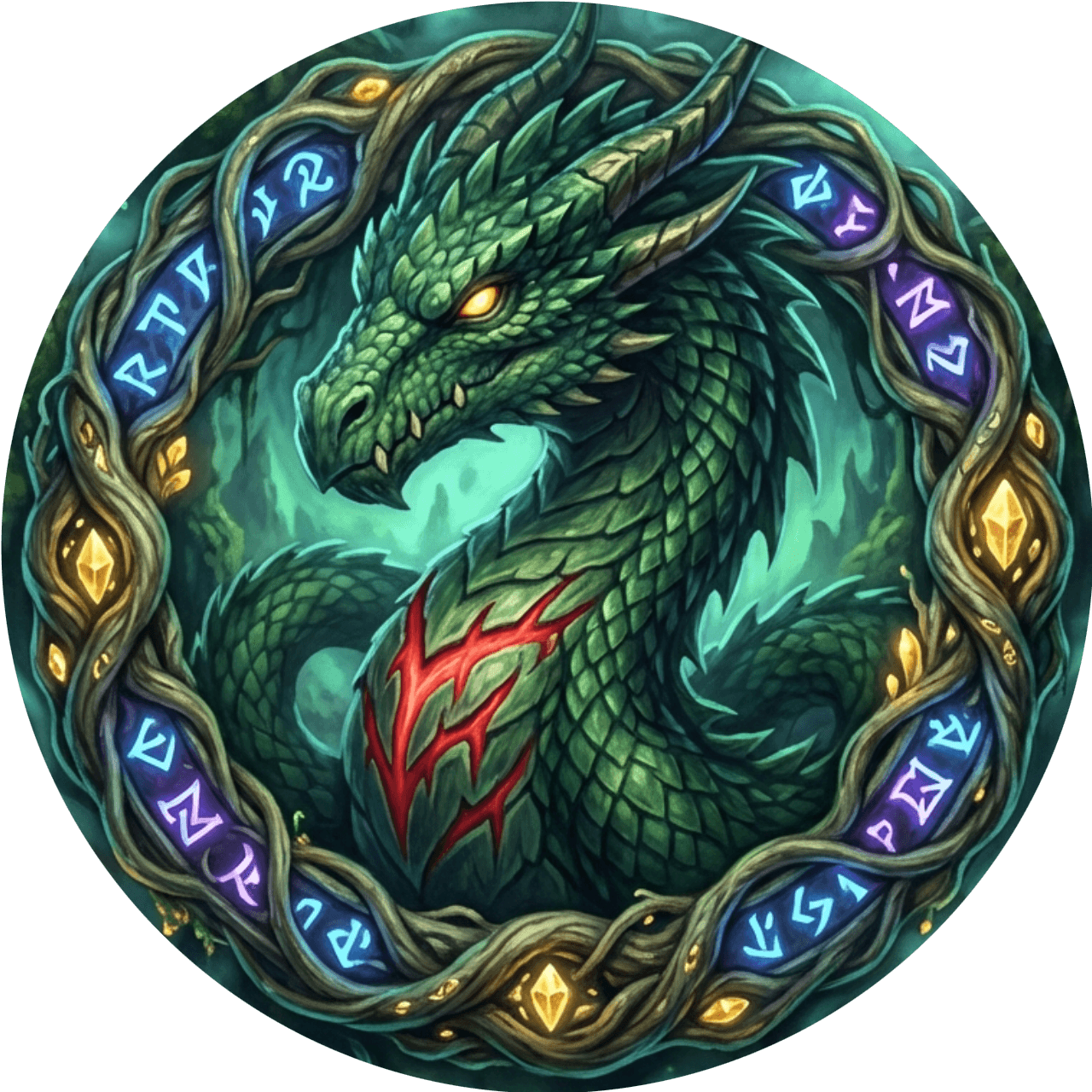 A Green Dragon